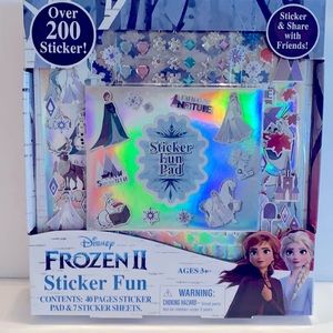 DISNEY FROZEN 11 STICKER FUN SET NEW CHRISTMAS GIFT SET